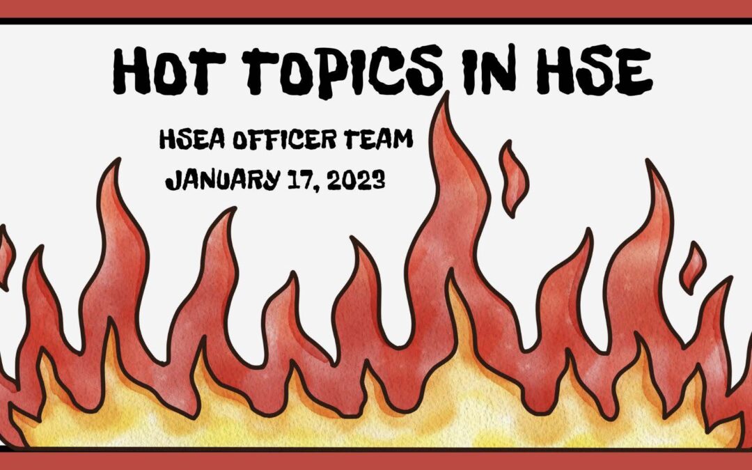 Hot Topics in Health Science Education